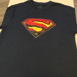Superman vintage T shirt Fireman or woman’s Men S woman’s M has been worn well